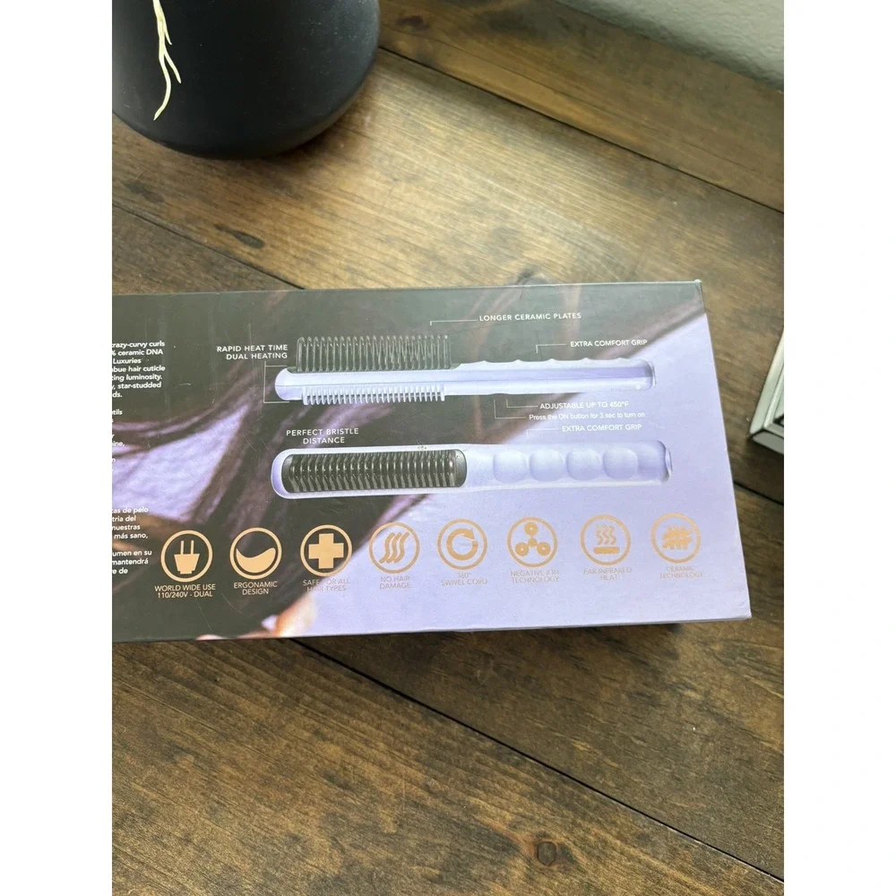 DNA Hair Tools Styling Comb Pro 2 Rose Gold Open Box